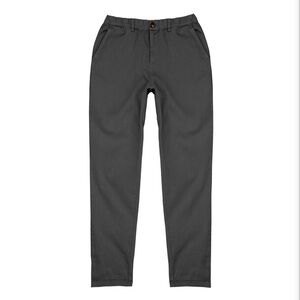 Grey chino slim straight pants